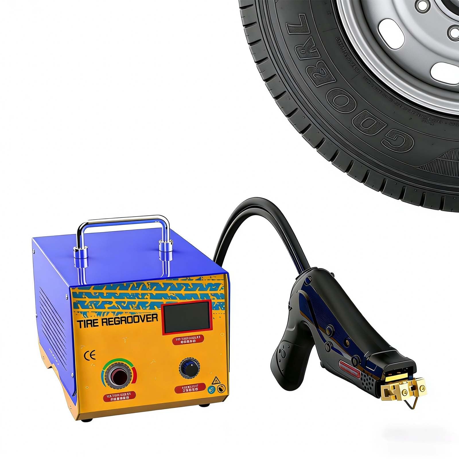 Kit d'outils de rechapage pour pneu de camions et motifs de bande de roulement