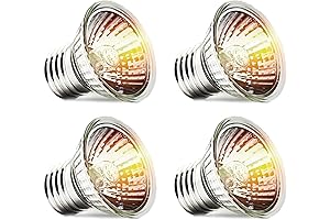 50W Turtle Reptile Heat Lamp Bulb, UVA UVB Light Lamp for Turtle Tank