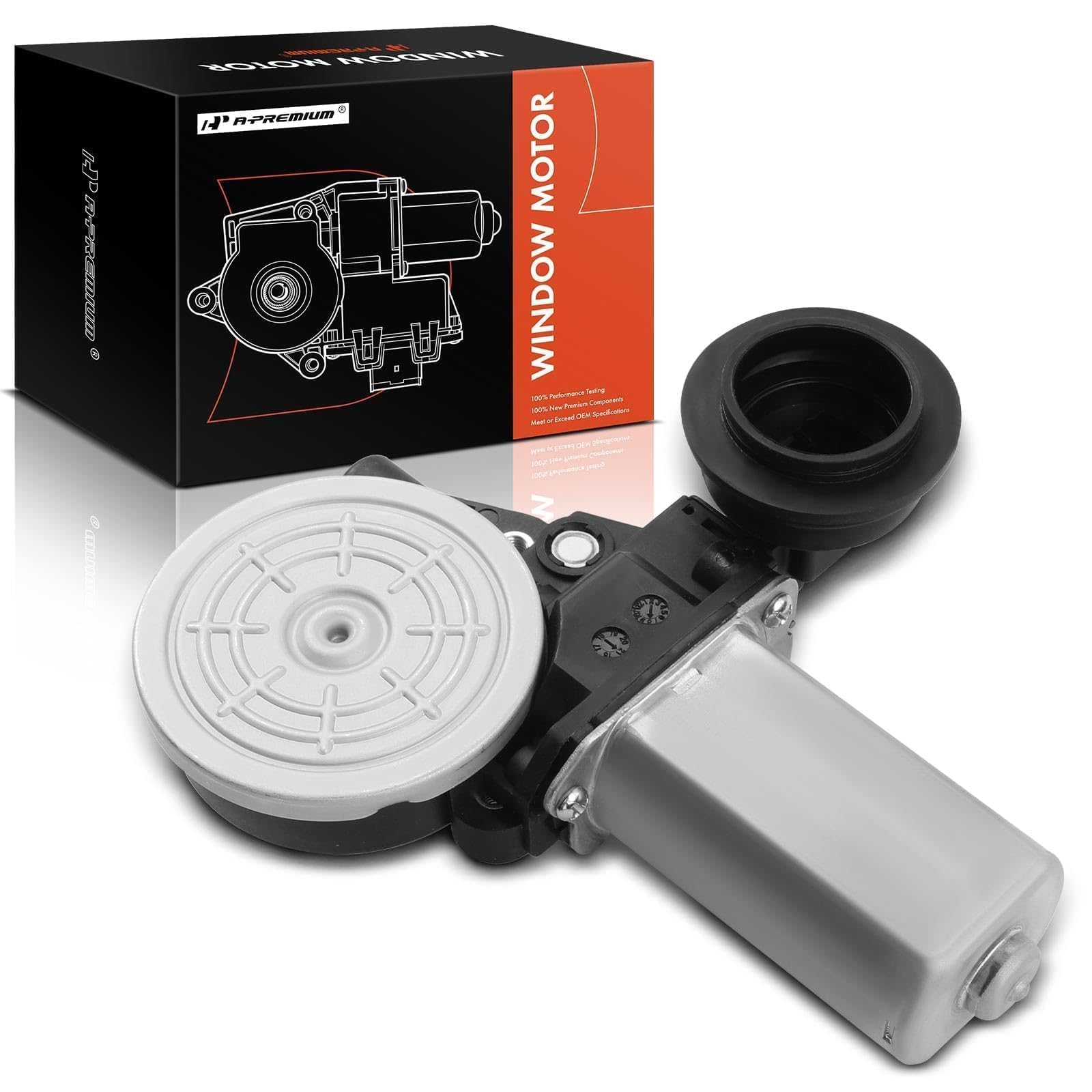 A-Premium Window Lift Motor Compatible with Toyota 4Runner Avalon Camry Corolla FJ Cruiser Highlander Prius RAV4 Sienna Tacoma Tundra Scion tC xB xD, Replace# 85710AE010