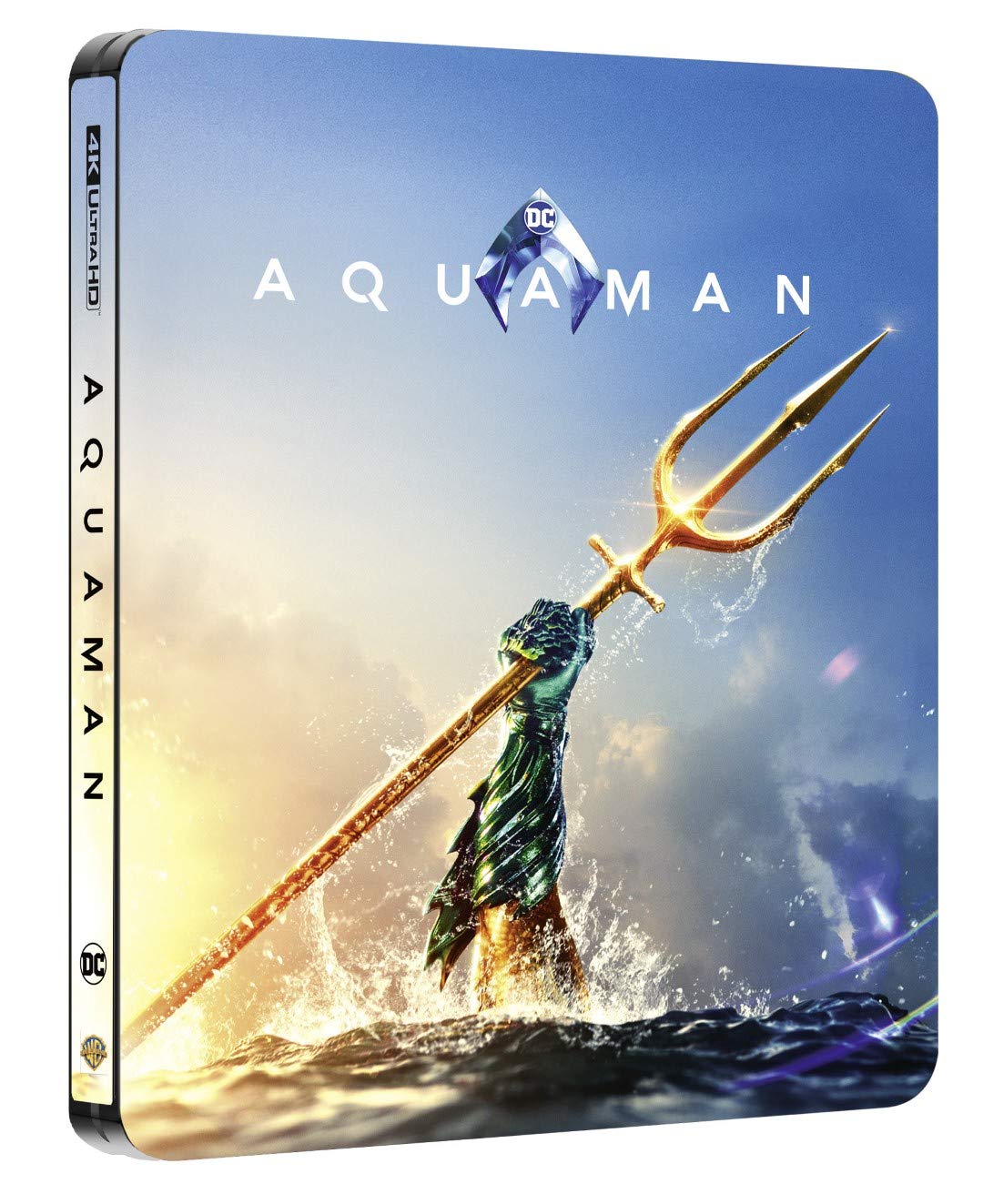 Aquaman 4K UHD + 2D Steelbook [Blu-ray]
