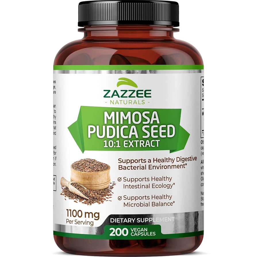 Amazon.com: Zazzee Mimosa Pudica Seed 10:1 Extract, 200