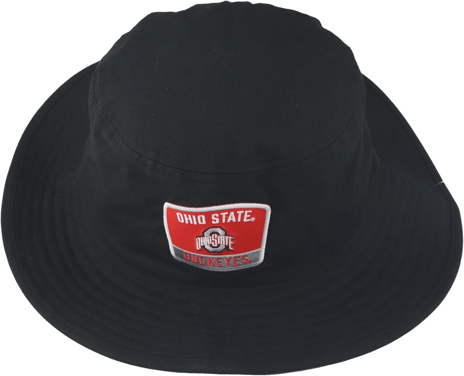 Ohio State Buckeyes NCAA Officially Licensed Bucket Hat Patch Black Switchback