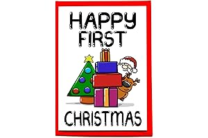 First Christmas Card For Baby Grandson