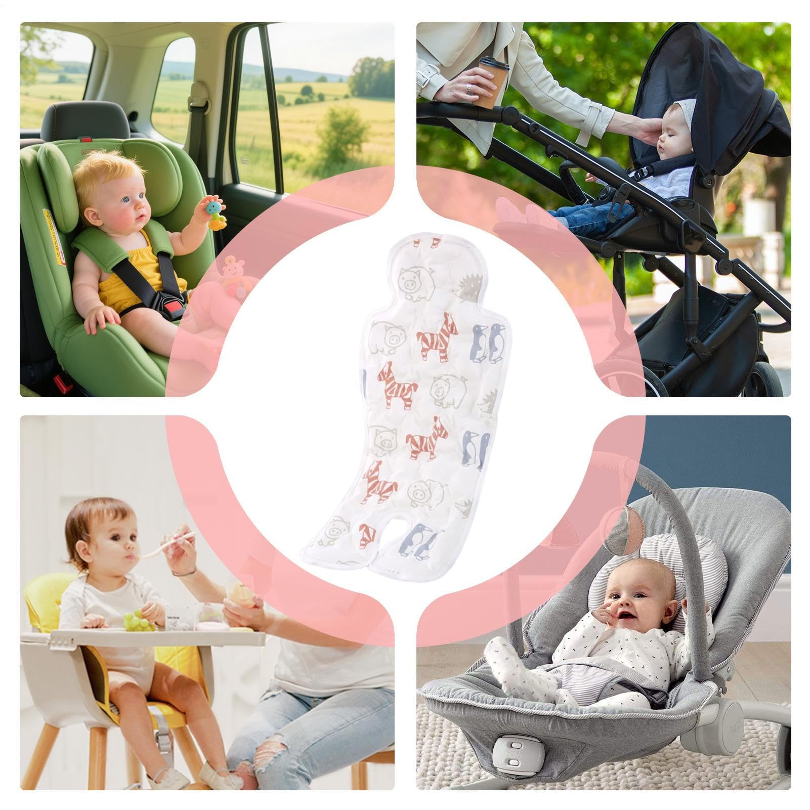 Cuscinetto Rinfrescante Per Passeggino Cuscino Freddo Per Sedile Auto