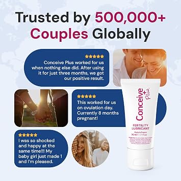 Conceive Plus Fertility Lubricant Travel Size - Sperm-Safe, PH Balanced Personal Lubricant for TTC Couples - Enhances Vaginal Health and Supports Fertility - 1 Fl Oz