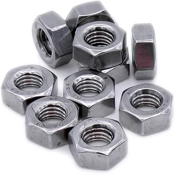 M4 (4mm) All Metal Self Locking Nut - Stainless Steel (A2) (Pack of 20)