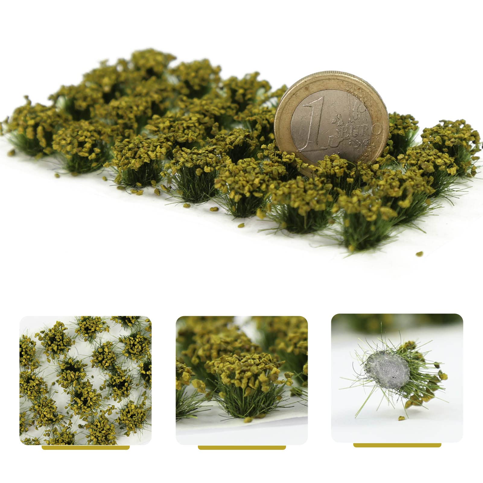 Evemodel Eine Packung Static Grass Tuft Mit Modell Basis Eisenbahn Ornamente Cluster Simulation Landschaft Militärsimulation Szenen Sand Tabellen (B)