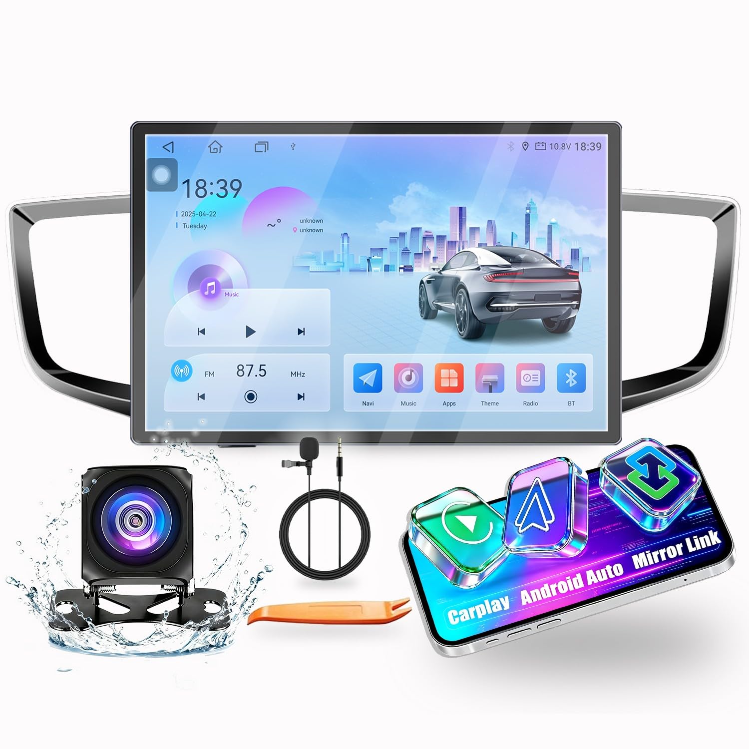 Amazon.com: For Honda Pilot Ridgeline 2016-2022 Car CarPlay