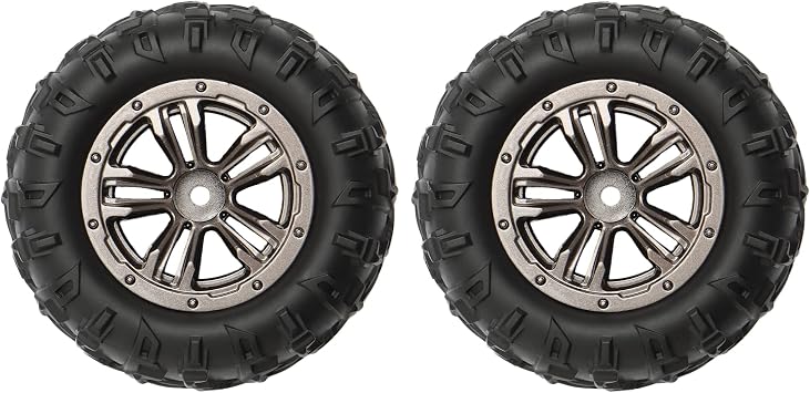 RC Car Truck Tires Wheels - 30-ZJ02 SN-ZJ02 35-ZJ02 Spare Parts Accessories for 9130 9135 9137 9138 HM163 HM164 Q901 Q902 Q903 Q905 CR-08 2 PCS