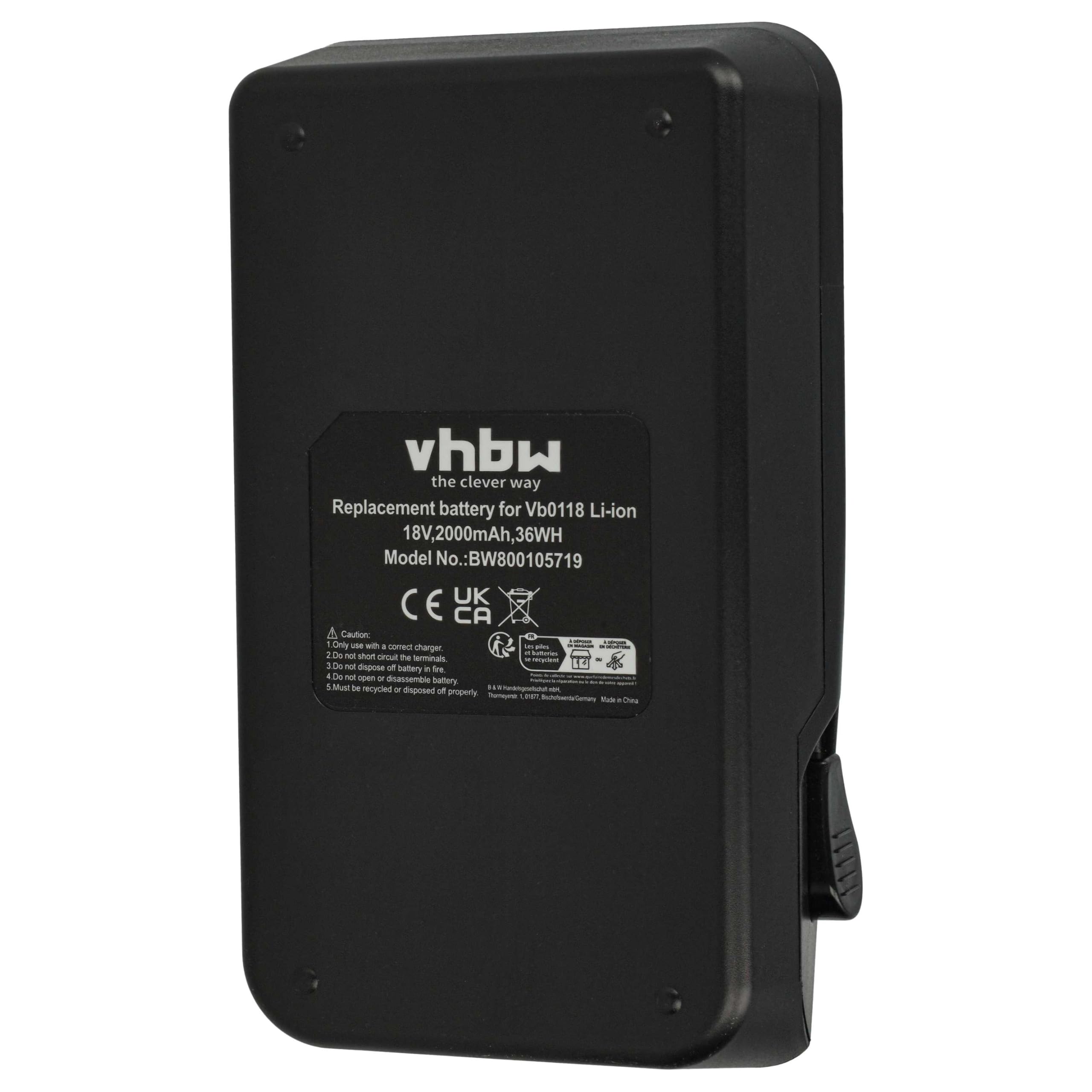 vhbw Batterie Remplacement pour Senco VB0118