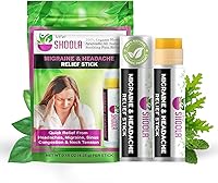 Vista 8 de Shoola - Bálsamo de alivio sin contacto, alivio natural del dolor de cabeza y migraña, alivio del dolor ayurvédico a base de hierbas para sienes