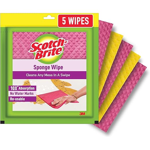 Scotch Brite Sponge Wipe - 5 Pack