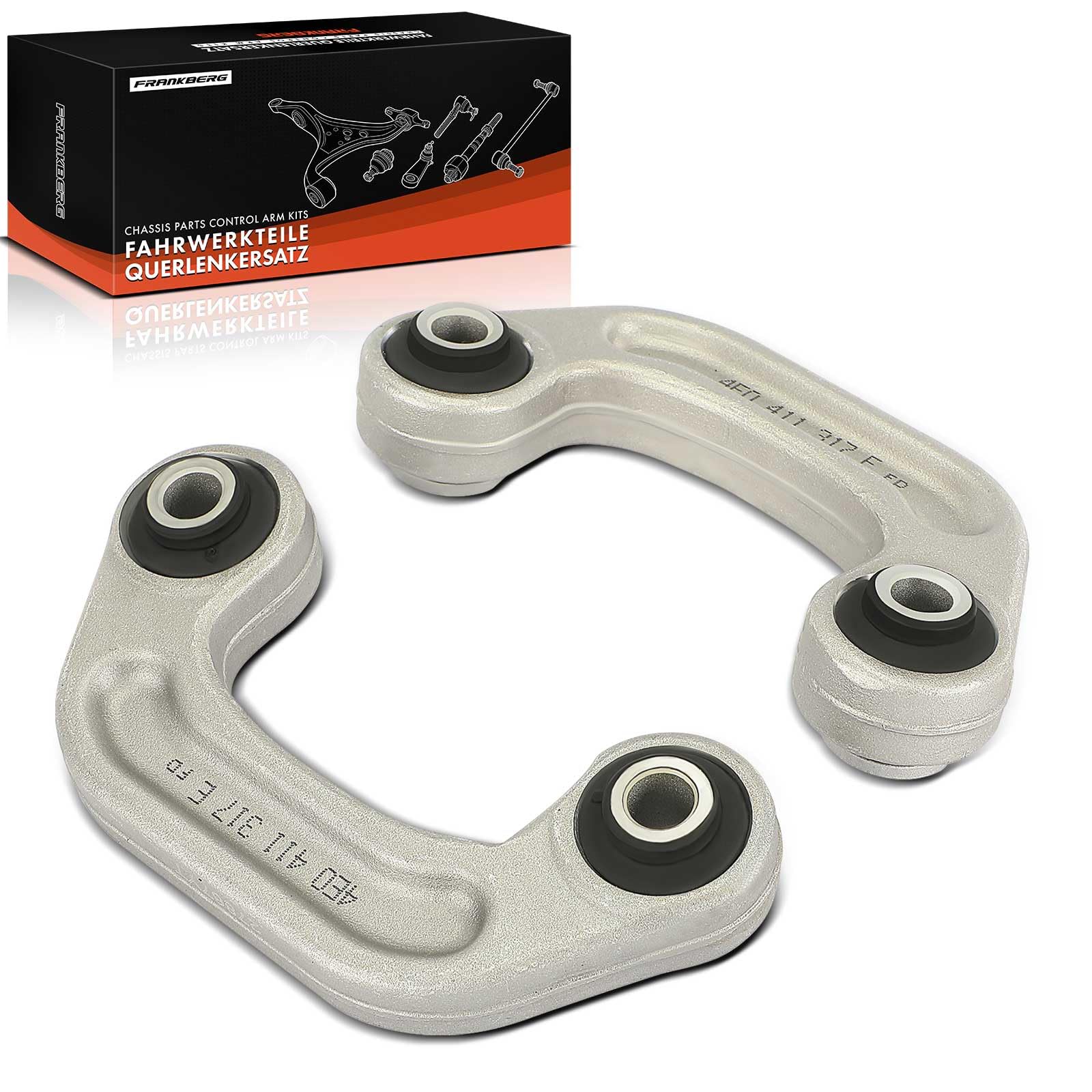 Frankberg 2x Braccio trasversale Braccio assiale Anteriore sinistro destro Compatibile con A6 Avant 4F5 A6 4F2 A8 4E2 4E8 A6 Allroad 4FH Replace# 4E0411317E