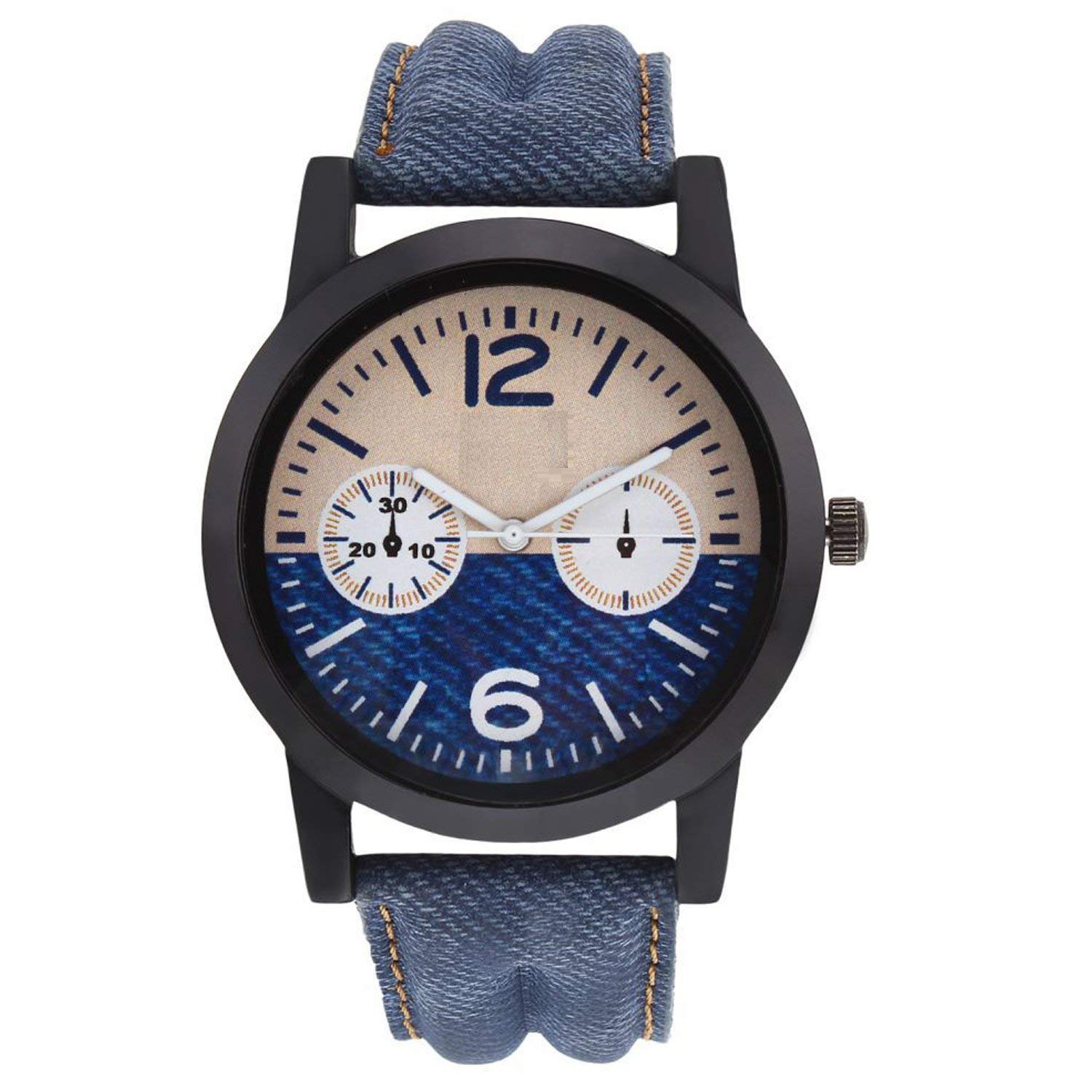 Jay Enterprise Analog Blue Dial Blue Leather Strap Watch for Boys and Boys (B07L9DG15P) Amazon Price History, Amazon Price Tracker