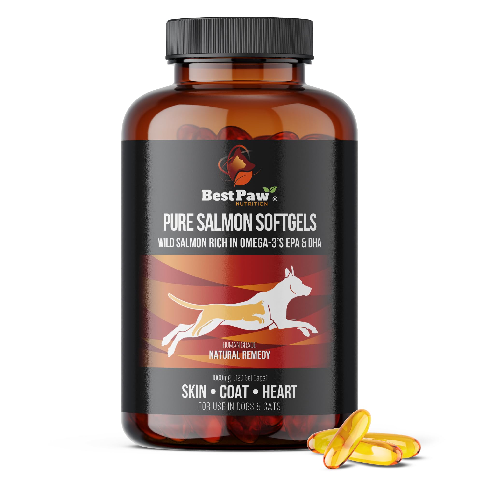Best Paw Nutrition Wild Alaskan Salmon Softgels