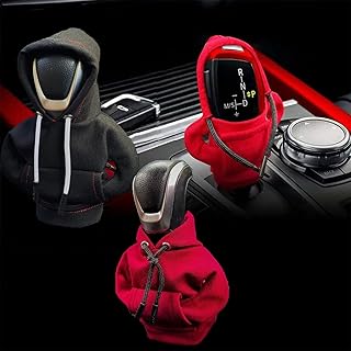 Car Gear Shift Cover Hoodie, Car Shift Hoodie, Shift Knob Hoodie, Car Gear Shift Hoodie Knob Cover, Mini Hoodie for Car Shifter Automotive Interior Accessories for Women Men 2Pcs