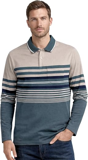 SANE ORIGINALS Full Sleeves Textured Polo Tshirt for Men with Pocket || Long Sleeves Collar and Pocket T-Shirt for Men