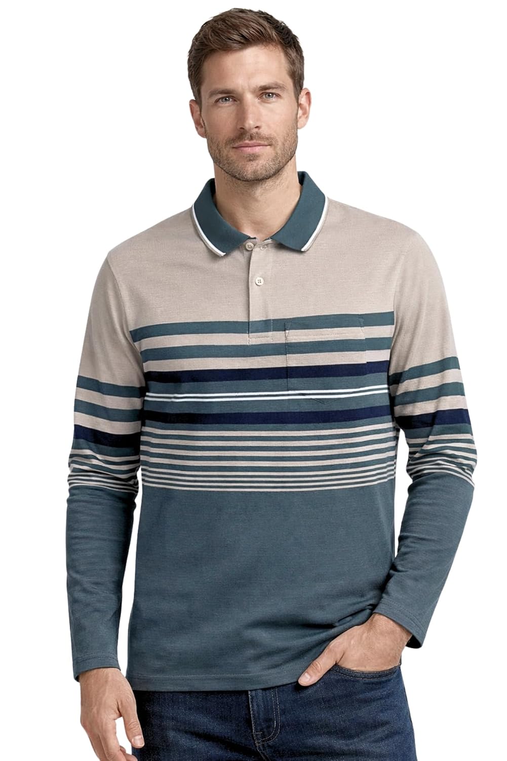 SANE ORIGINALS Full Sleeves Textured Polo Tshirt for Men with Pocket || Long Sleeves Collar and Pocket T-Shirt for Men - Review, Price and Buying Guide