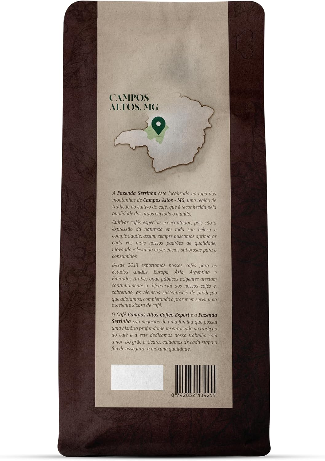 Café Campos Altos, Torrado em Grãos Especial 1Kg