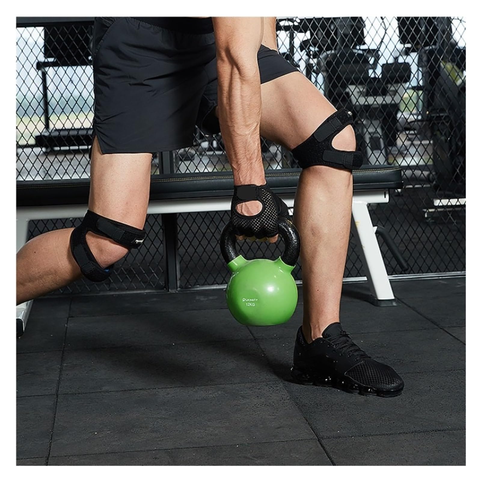Gants Musculation Hommes Gants Haltérophilie SUJAYU - Sangles Poignet, Paume Silicone, Mixte Homme/femme Gants Gym Sangles Poignet