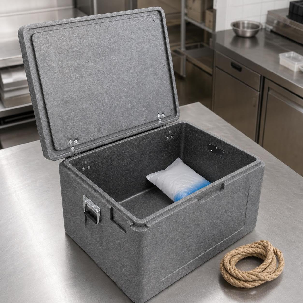 Contenitore Isotermico per Cibi Freddi, Box Isotermico Riutilizzabile, per professionisti