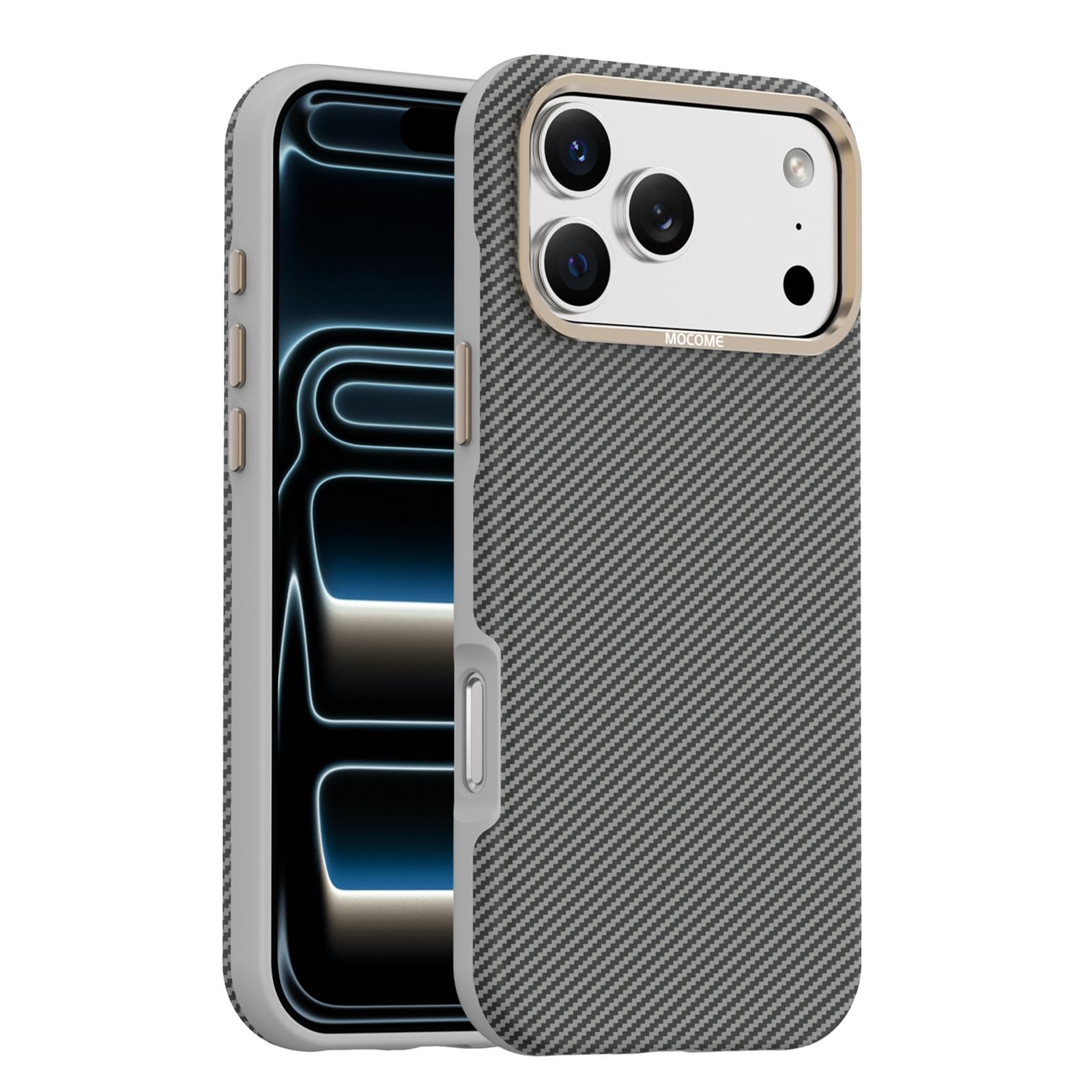 Coque iPhone Air magnétique anti-chute militaire avec doublure microfibre - 8