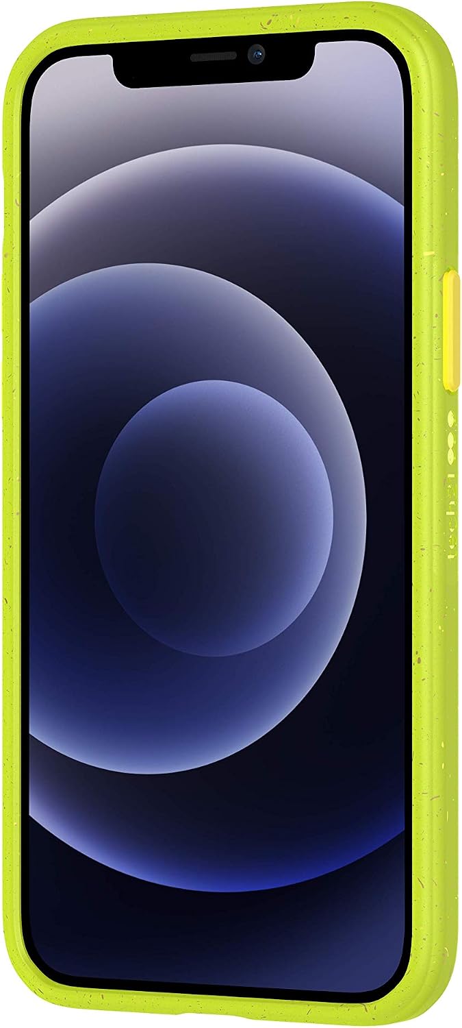 tech21 Eco Slim Phone Case for Apple iPhone 12 and 12 Pro 5G with 10 ft. Drop Protection, Moss Green