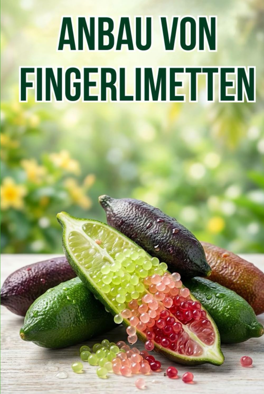 Anbau von Fingerlimetten: Eine vollständige Schritt-für-Schritt-Anleitung zum Anbau von Fingerlimetten – von der Sortenwahl und dem Pflanzen bis hin zur Pflege, Bestäubung und Ernte