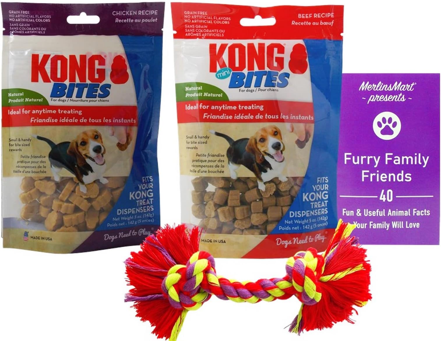 KONG Ziggies Puppy Small, Pack of 2 Pet Supplies