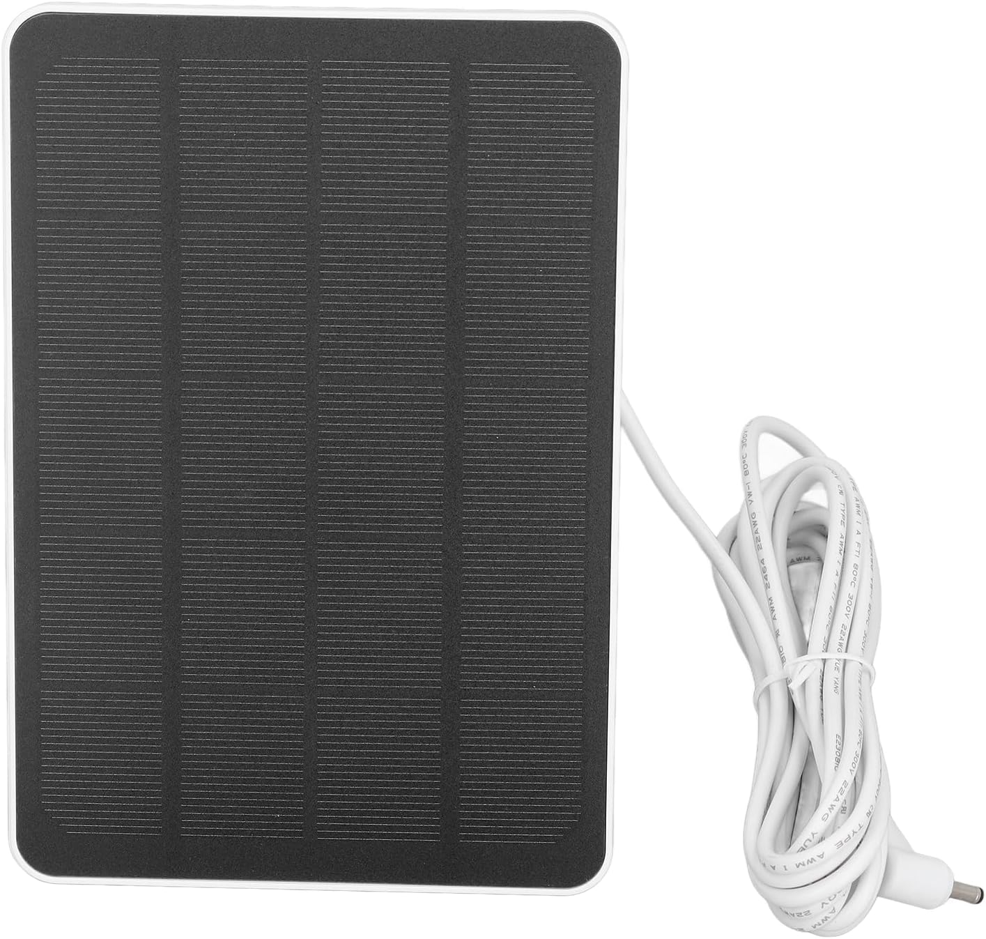 Jiawu 10W Solar Panel for Security Camera Outdoor, Solar Panel Charger for Ring Spotlight Cam for Ring Stick Up Cam, IP65 Solar Powered Panel, 9.8ft Cable
