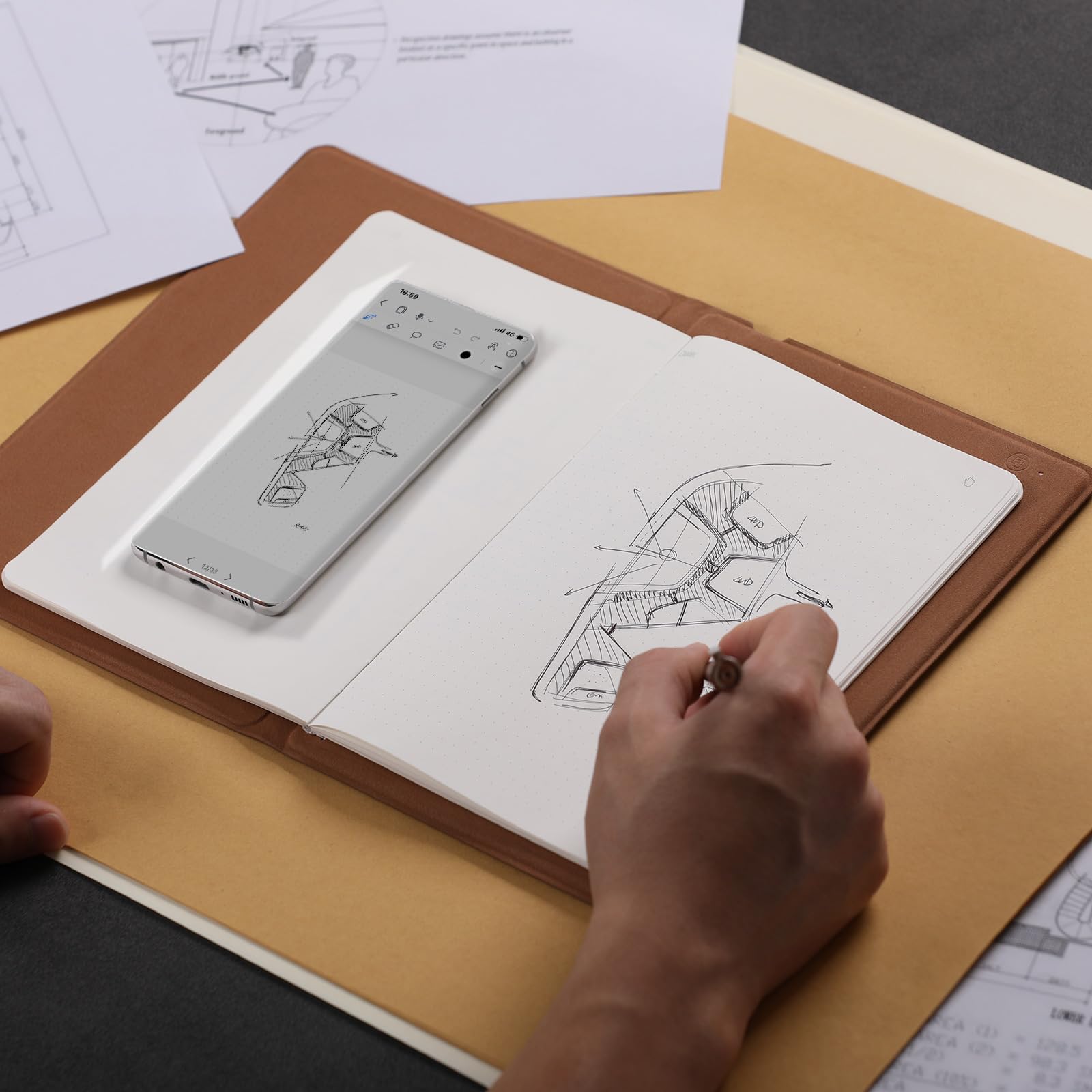 HUION Note X10 Taccuini di Ricambio Carta Confezione da 3