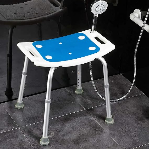 Shower Bench Cushion - Bath Chair Mat | Waterproof Anti Skid Bench Mat for Personal Hygiene Home Care Daily Routine Handicap Elderly Senior Disabled