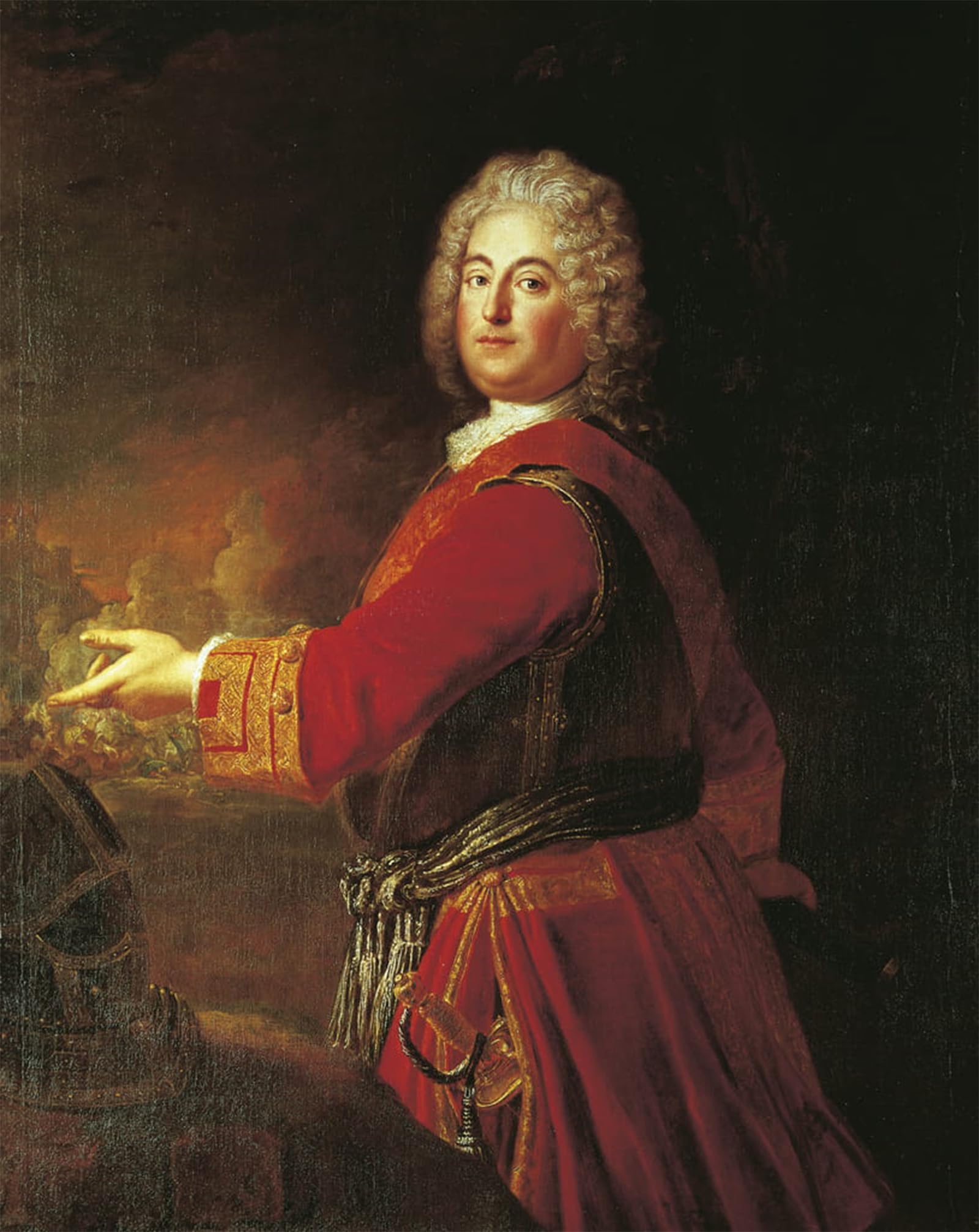 Cuadro de lienzo de Antoine Pesne para decoraciones del hogar en formato 60x90cm 5