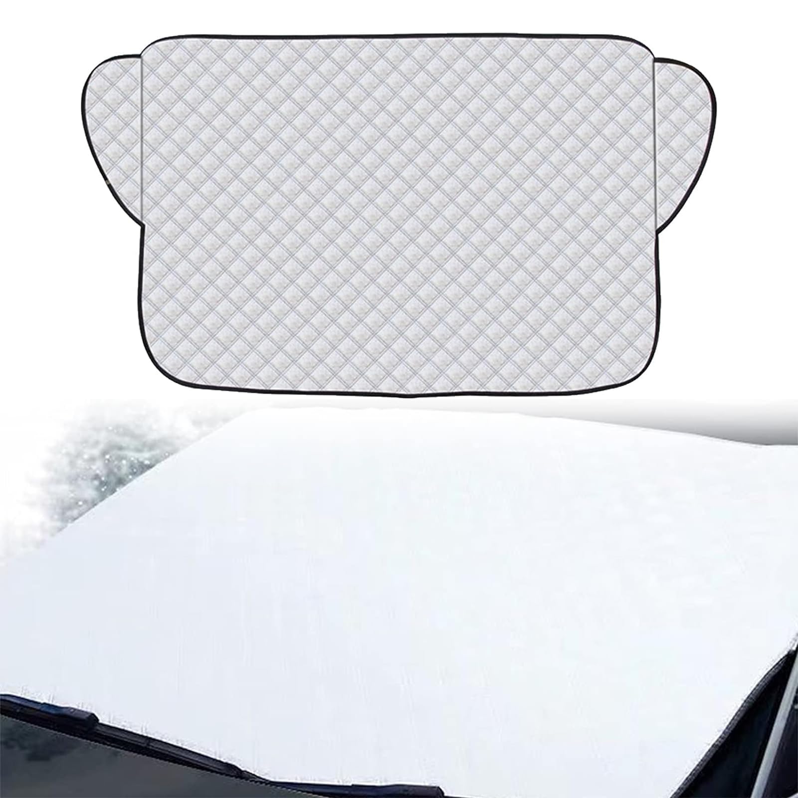 Copri Parabrezza Antighiaccio per Auto Inverno 140x95cm