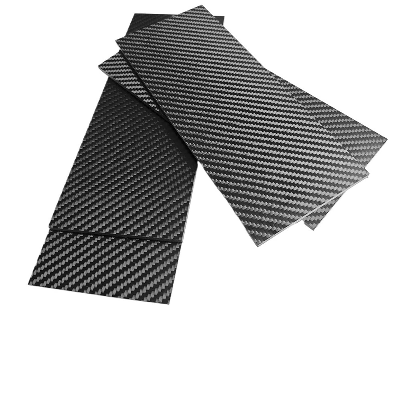 Arkusz z włókna węglowego, Arkusz włókna węglowego 3K 100 mm x 250 Twill matowy 0,5-6, do modelarstwa i rzemiosła(3.0mm Twill Matte)