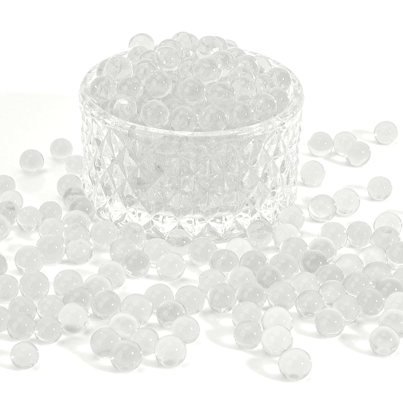 10000 Pieces Water Gel Beads for Vases, Plants, Centerpieces - Jelly Beads for Wedding Decor, Birthday Party, Holiday Decoration, DIY (Transparent)