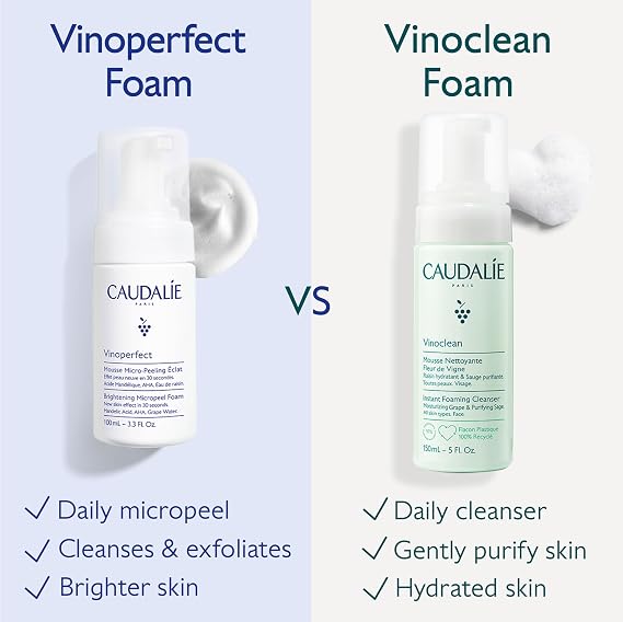 Caudalie Vinoperfect Işıltı Verici Mikro Peeling Temizleme Köpüğü 100 ml