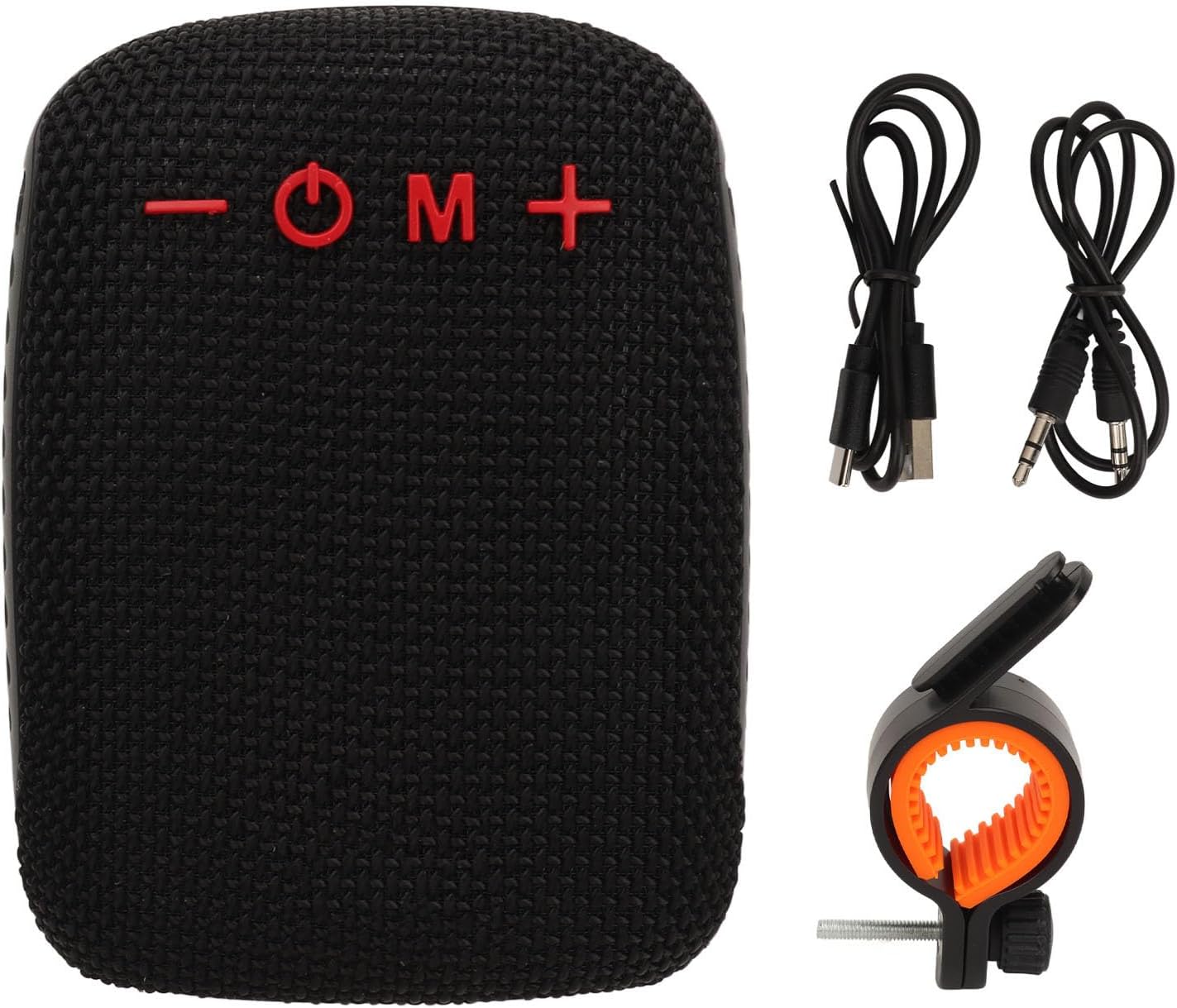 Bluetooth Speaker for Bike, Waterproof Portable Mini Outdoor Speaker, Supports Serial Connection, Speaker for Cycling Riding Hiking (Black) - Image 7