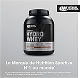 Optimum Nutrition Platinum Hydro Whey, Hydrolysed Whey Protein Isolate Powder with Essential Amino Acids, Glutamine and BCAA, Milk Chocolate Flavour, 40 Servings, 1.6 kg - 2