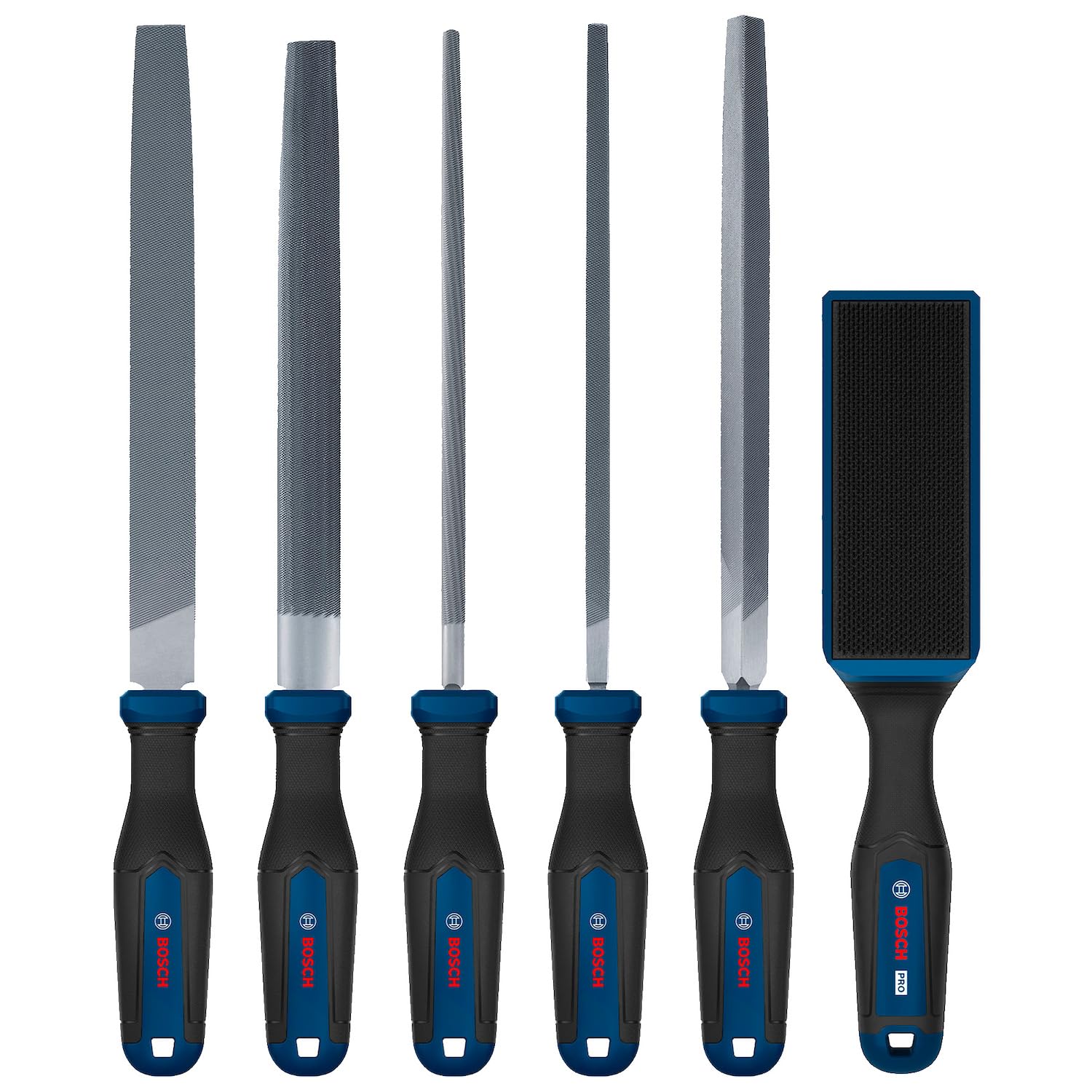 BOSCH Bosch Feilen-Set aus Karbonstahl, 5 Stück