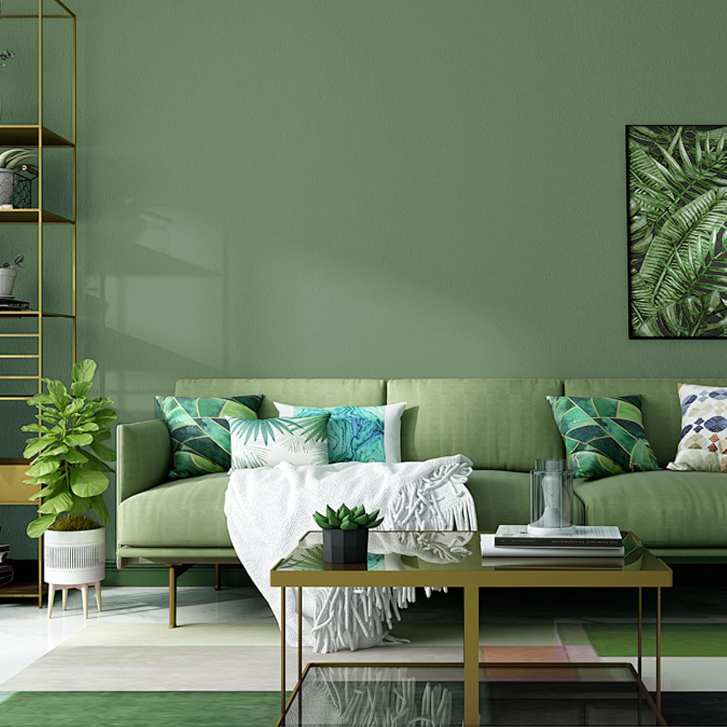 Yancorp 24"x394"/32.8'ft Matte Black Peel and Stick Wallpaper Removable Contact Paper for Cabinest Self-Adhesive Drawer Stick and Peel Countertop