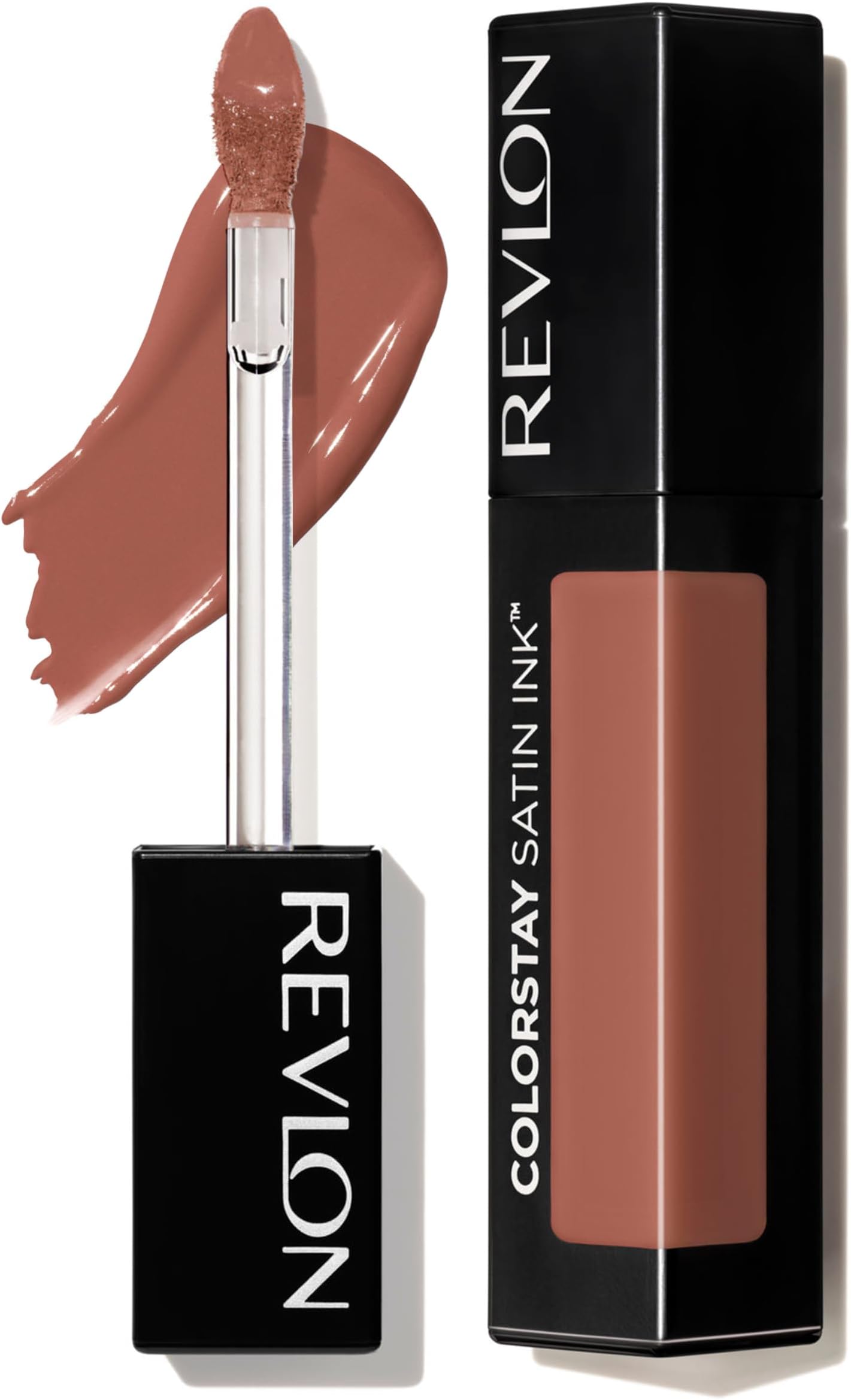 ColorStay Satin Ink Liquid Lipstick, Longwear Rich Lip Colors, Formulated with Black Currant Seed Oil, 002 Wild Ride, 0.17 fl oz