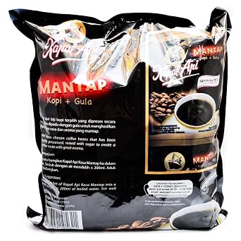 Kapal Api Rasa Mantap Coffee Plus Sugar, 1.65 Lb