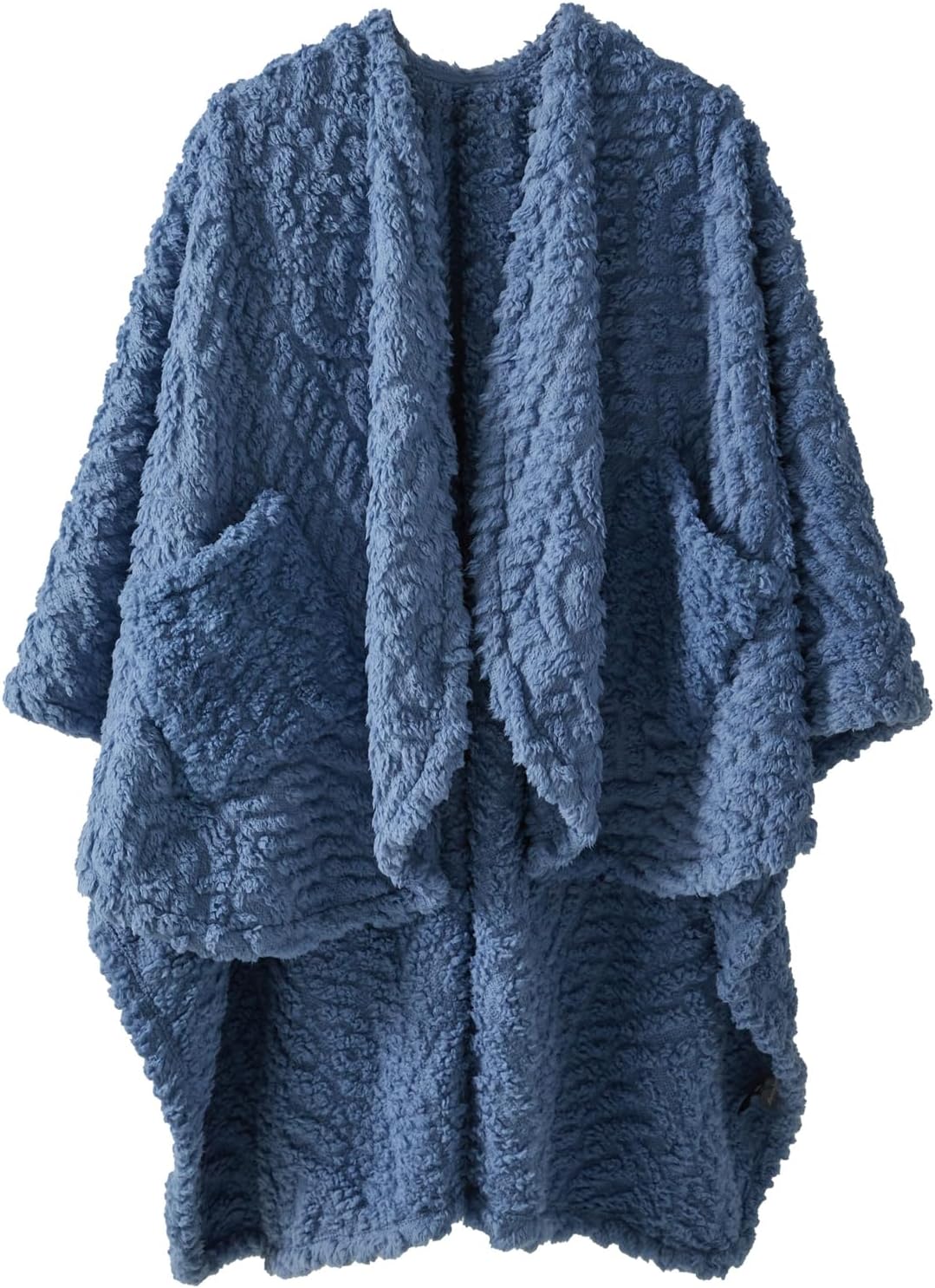 Royoliving Fuzzy Sherpa Wearable Fleece Blanket with Pockets for Adults, Ultra Soft Plush Shawl TV Throw Blankets (Denim, 58” x 64”) Royoliving Fuzzy Sherpa Wearable Fleece Blanket with Pockets for Adults, Ultra Soft Plush Shawl TV Throw Blankets (Denim, 58” x 64”)