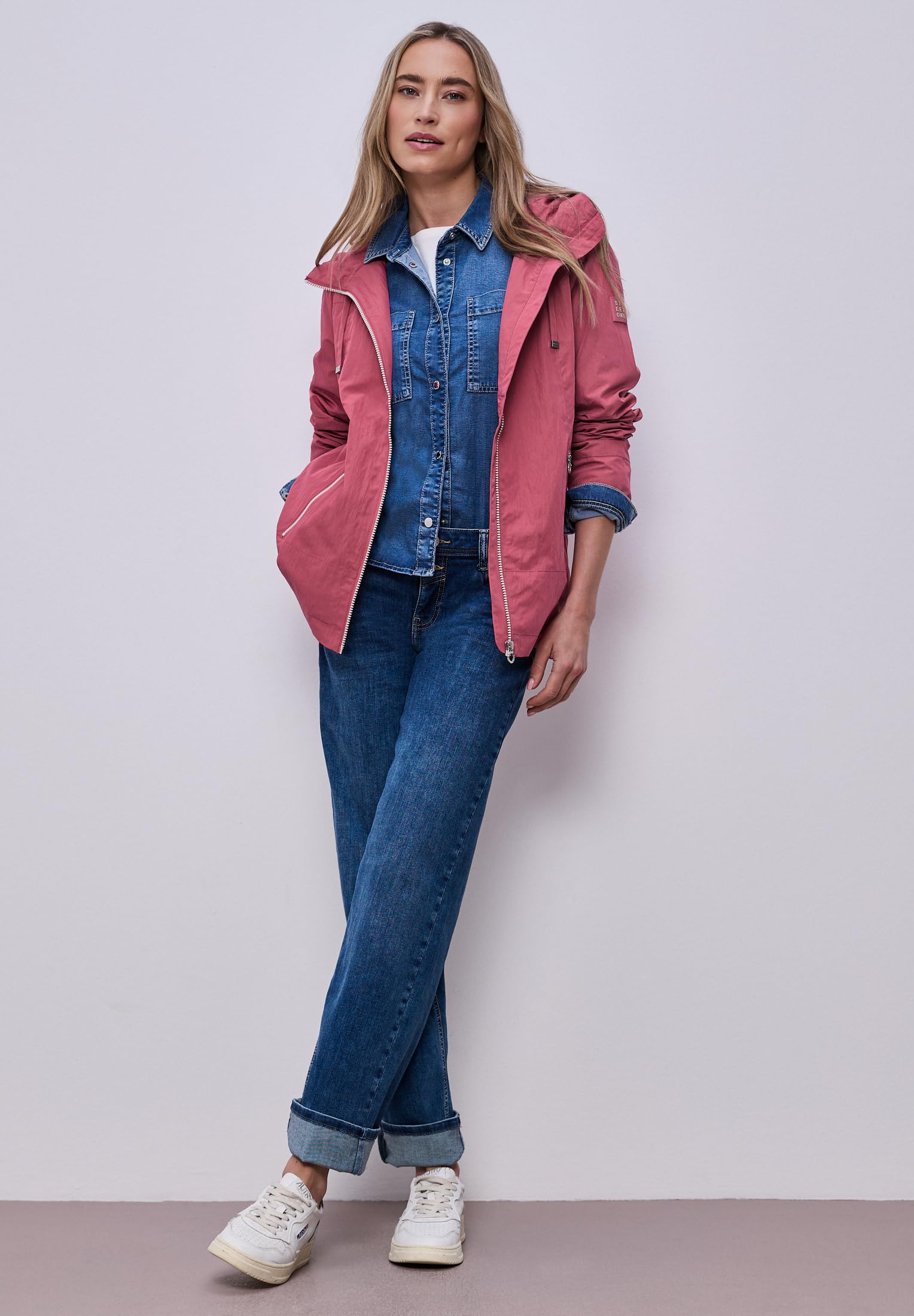 Street One Jacke mit Kapuze und Zipper
