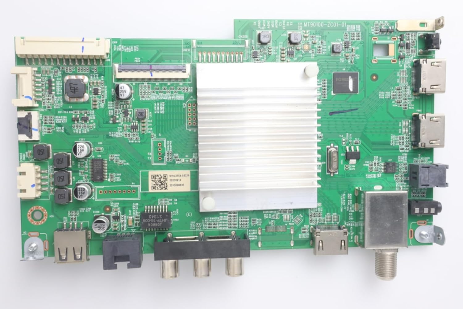 Lutema Television Repair Kit for JVC LT-50MAW595 with TV Main Board + Power Supply + TCon + Cables