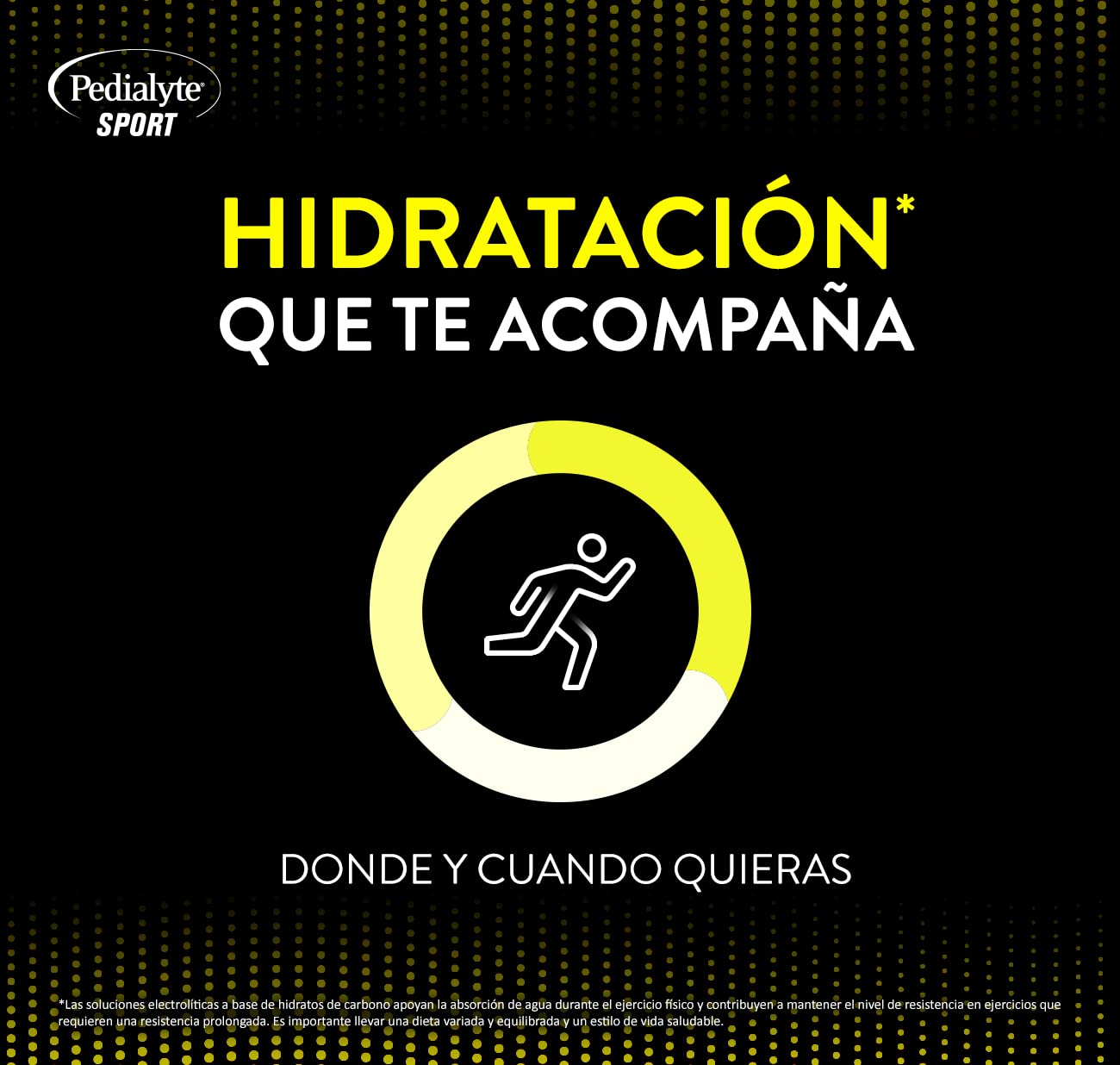 Pedialyte Sport - Bebida con sabor a Lima Limón, Hidratación Potenciada, Contiene 5 electrolitos clave como Magnesio, Sodio y Potasio, 6 sobres de 14g