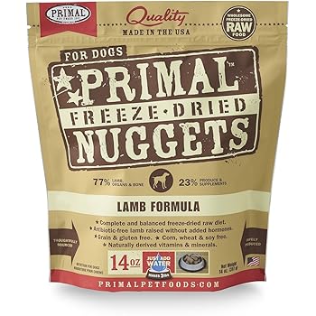 primal pronto frozen dog food