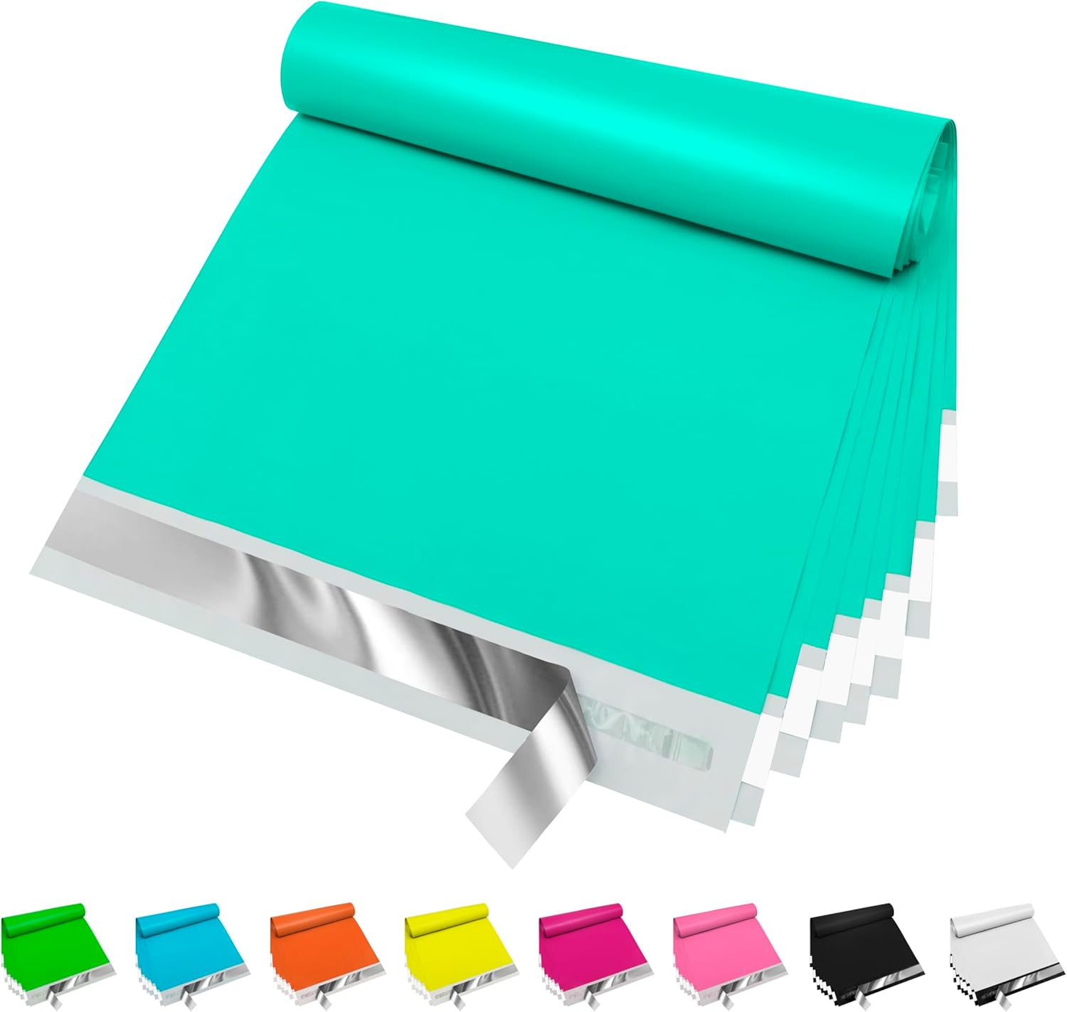 Unbranded Phosphor Barrier Envelopes Envelopes 500 12x15.5 BLUE Poly Mailers Shipping Envelopes Couture Boutique Quality Bags 8 In X 8 In Envelope Bags &amp; Poly Mailers