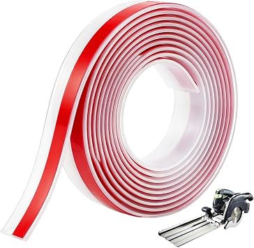 Track Saw Guide Rail Splinter Guard 3M/118 Inch Transparent Sealing Strip